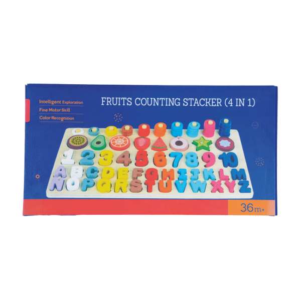 Fruits counting stacker