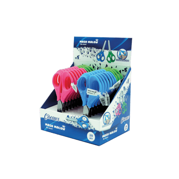 Mashmalow ciseaux metal 5cm 20pcs