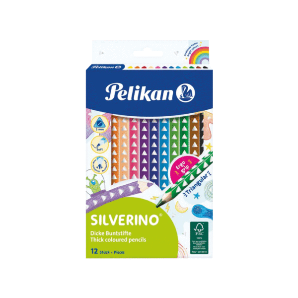 Boîte de 12 crayons de coloriage Jumbo – 12 couleurs