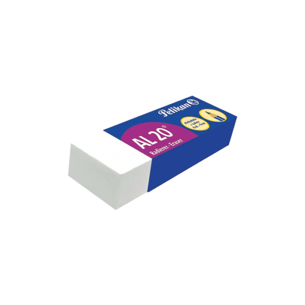 Gomme en plastique AL20 - Avec code EAN